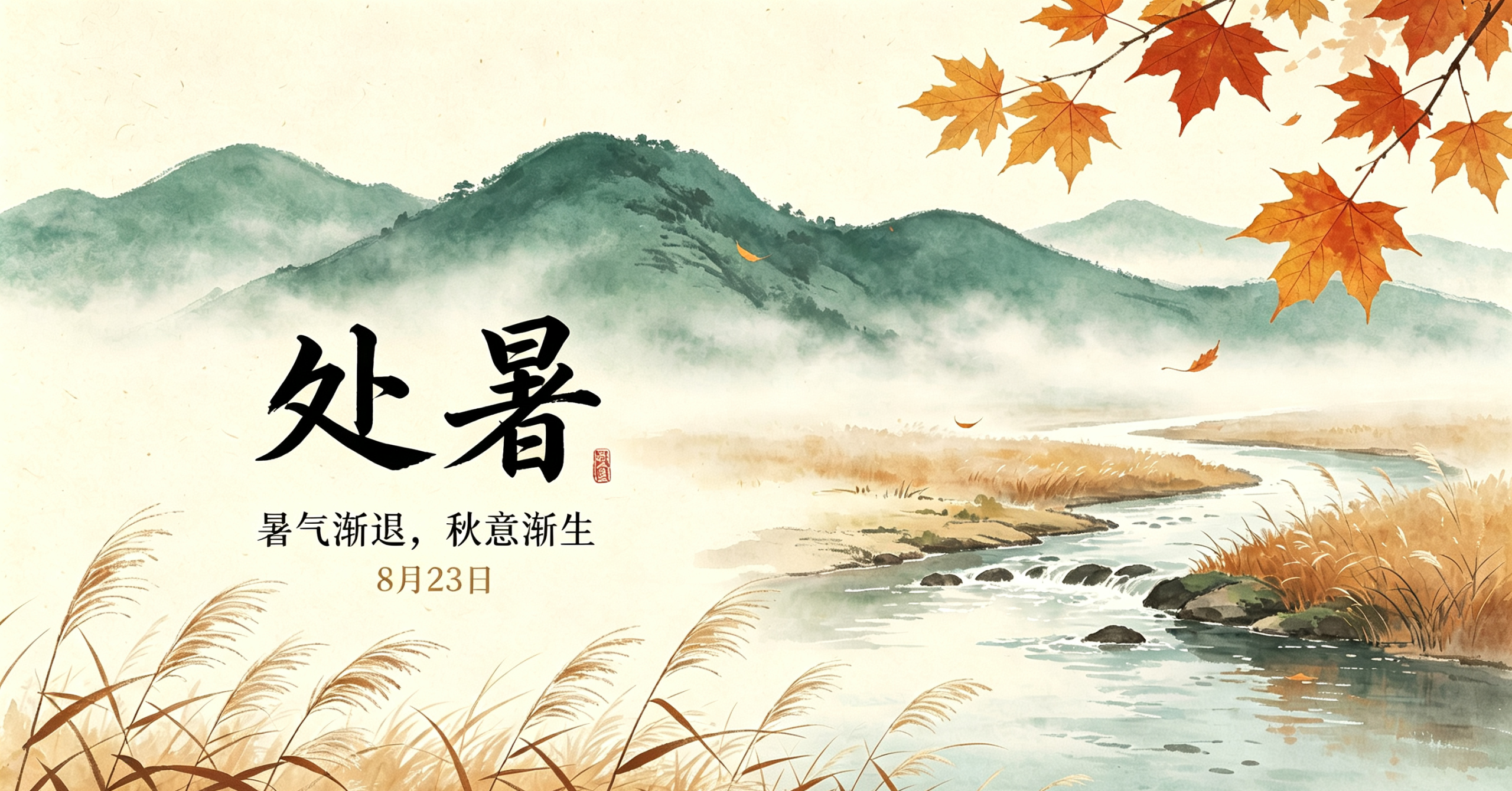 二十四节气｜处暑